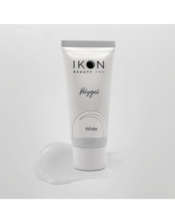 IKON-  Polygel White 60 ML.